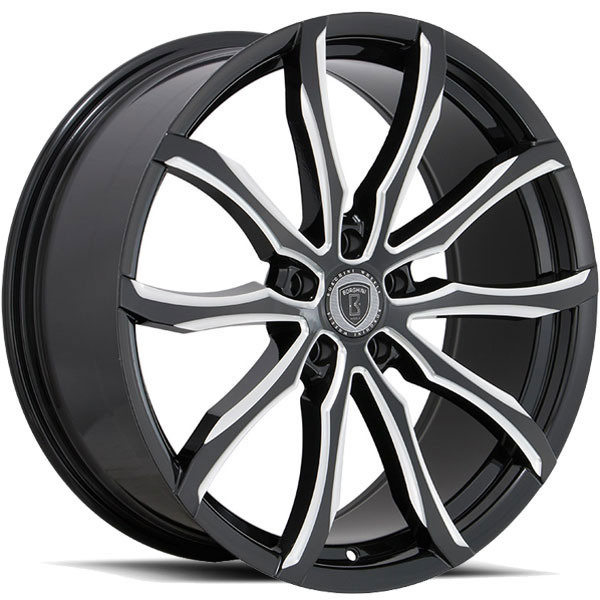 Borghini B32 Black with Milled Spokes