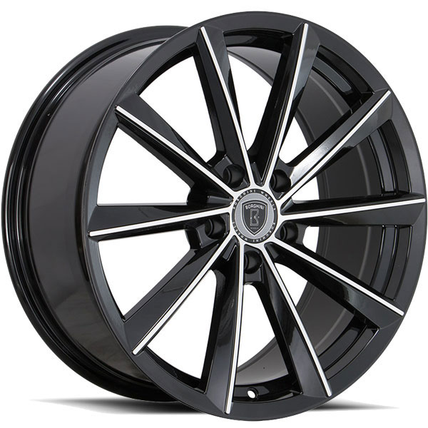 Borghini B98 Black with Machined Face